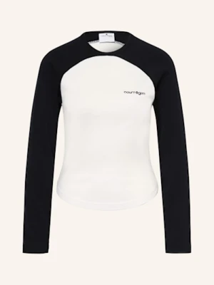 Courrèges Koszulka Z Długim Rękawem schwarz