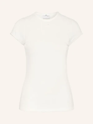 Courrèges Koszulka Z Frotte weiss
