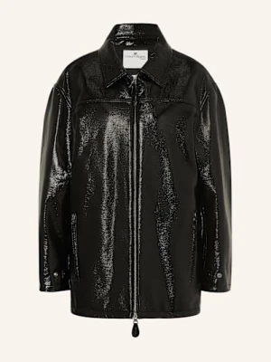 Courrèges Kurtka Z Imitacji Skóry schwarz