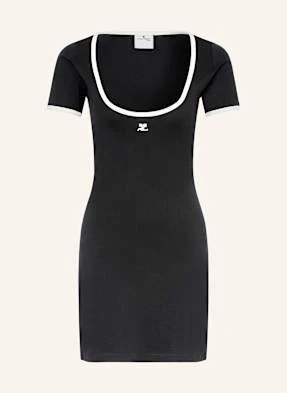 Courrèges Sukienka schwarz