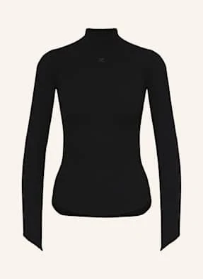 Courrèges Sweter schwarz