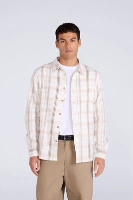 Cove męska koszula flanelowa - Beige Animal