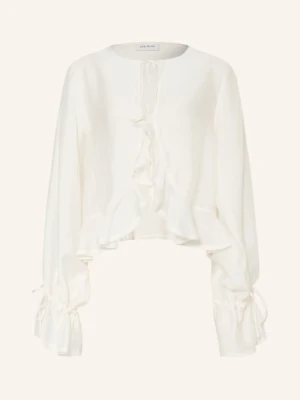 Cph Muse Bluzka Cmmolly Z Falbanami weiss