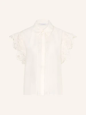 Cph Muse Bluzka Cmmolly Z Koronką weiss