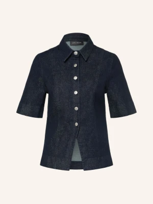 Cph Muse Bluzka Jeansowa Cmannais blau GRANATOWY