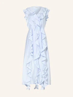 Cph Muse Sukienka Cmmolly Z Falbanami blau