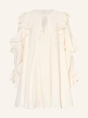 Cph Muse Sukienka Cmmolly Z Falbanami weiss