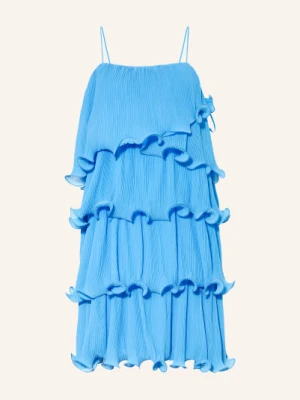 Cph Muse Top Cmkira Z Falbanami blau