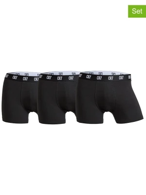 CR7 Bokserki (3 pary) w kolorze czarnym rozmiar: XXL