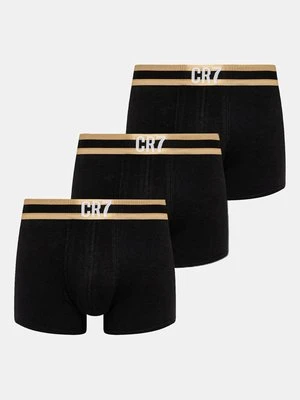 CR7 Cristiano Ronaldo bokserki bawełniane 3-pack kolor czarny