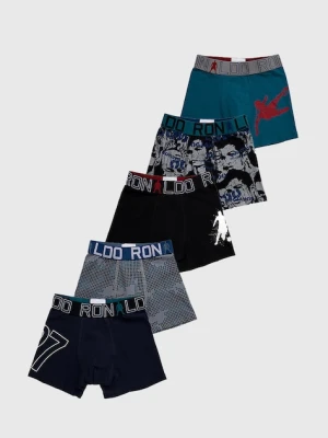 CR7 Cristiano Ronaldo Bokserki dziecięce (5-pack)