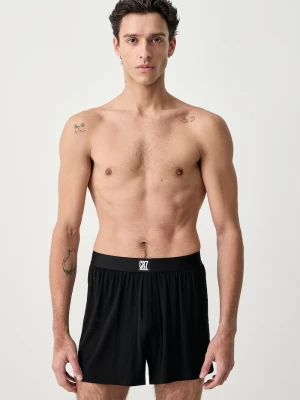 CR7 Cristiano Ronaldo bokserki męskie bawełniane z elastanem x MODAL CONCEPT 3-pack czarny