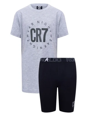 CR7 Piżama w kolorze czarno-szarym rozmiar: 152