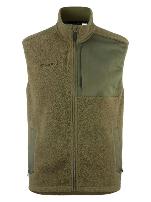 Craft Kamizelka polarowa "ADV Explore Pile" w kolorze khaki rozmiar: S