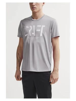 Craft Koszulka "Eaze" w kolorze szarym do biegania rozmiar: XXL