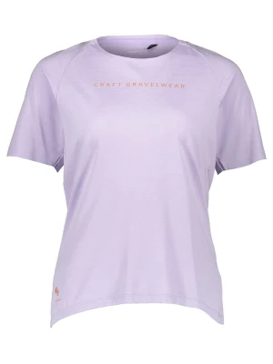 Craft Koszulka kolarska "ADV Gravel" w kolorze lawendowym rozmiar: L