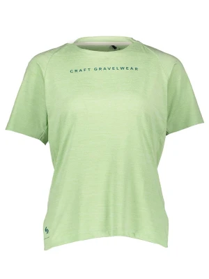 Craft Koszulka kolarska "ADV Gravel" w kolorze zielonym rozmiar: M