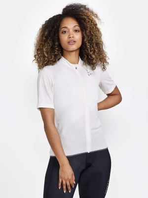 Craft Koszulka kolarska "Core Endur Lumen" w kolorze białym rozmiar: XL