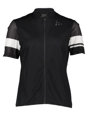 Craft Koszulka kolarska "Core Endur" w kolorze czarno-białym rozmiar: XL