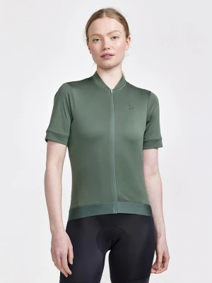 Craft Koszulka kolarska "CORE Essence" w kolorze khaki rozmiar: XL