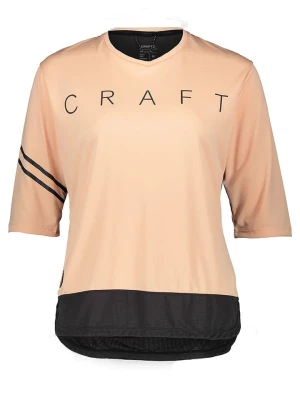 Craft Koszulka kolarska "Core Offroad" w kolorze beżowo-czarnym rozmiar: M