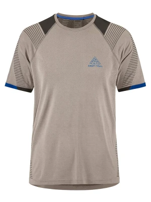 Craft Koszulka "PRO Trail Fuseknit" w kolorze beżowym do biegania rozmiar: XXL