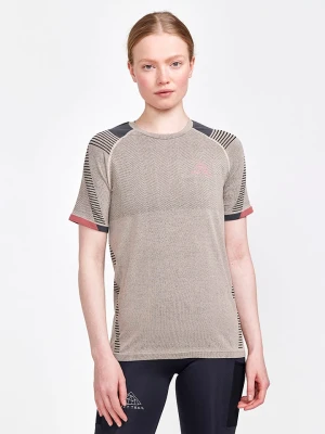 Craft Koszulka "Pro Trail Fuseknit" w kolorze beżowym do biegania rozmiar: XS