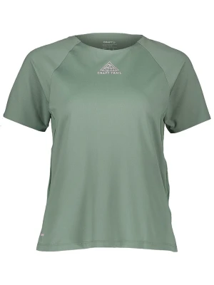 Craft Koszulka "Pro Trail" w kolorze zielonym do biegania rozmiar: XL