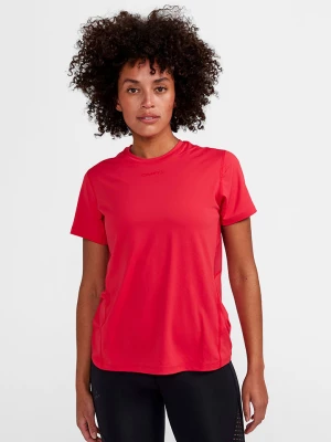 Craft Koszulka sportowa "ADV Essence" w kolorze czerwonym rozmiar: M