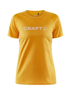 Craft Koszulka sportowa "Core Unifyogo" w kolorze żółtym rozmiar: M