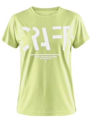 Craft Koszulka sportowa "Eaze" w kolorze zielonym rozmiar: M