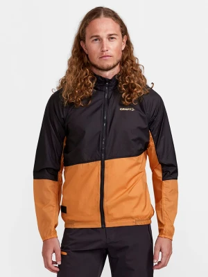 Craft Kurtka kolarska "ADV Offroad Wind" w kolorze antracytowo-pomarańczowym rozmiar: XXL