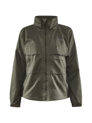 Craft Kurtka przeciwwiatrowa "ADV Bike Ride" w kolorze khaki rozmiar: M
