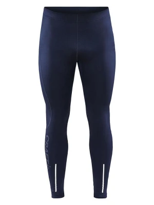 Craft Legginsy sportowe "ADV Essence Warm" w kolorze granatowym rozmiar: M