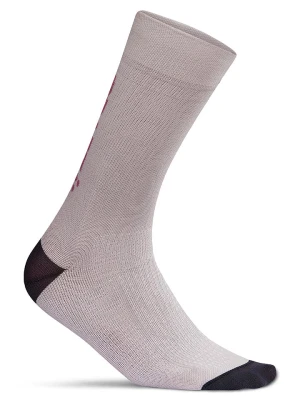 Craft Skarpety kolarskie "Core Endur" w kolorze kremowym rozmiar: 43-45