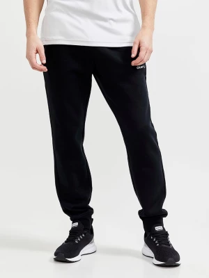 Craft Spodnie dresowe "Core Craft" w kolorze czarnym rozmiar: M