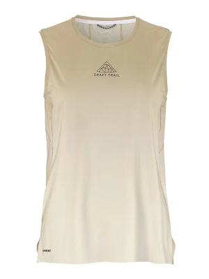 Craft Top "Pro Trail" w kolorze beżowym do biegania rozmiar: XL