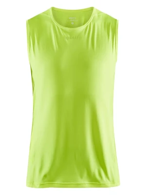 Craft Top sportowy "ADV Essence" w kolorze zielonym rozmiar: L
