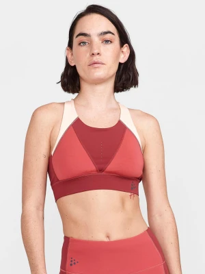 Craft Top sportowy "ADV HiT" w kolorze czerwono-białym rozmiar: XL