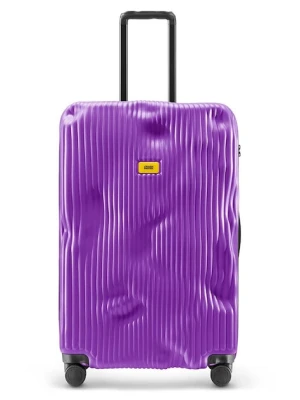 Crash Baggage walizka STRIPE 77x50x30 cm kolor fioletowy CB153