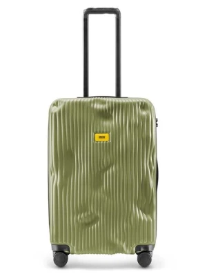 Crash Baggage walizka STRIPE 66x43x26 cm kolor zielony CB152