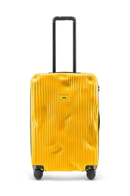 Crash Baggage walizka STRIPE Medium Size kolor żółty