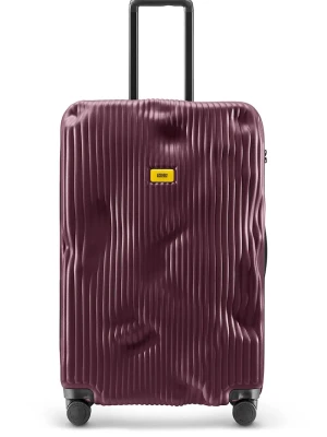 Crash Baggage walizka twarda STRIPE Large size 79x50x30 cm bordowy