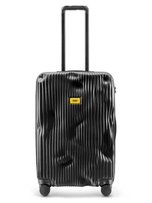 Crash Baggage walizka twarda STRIPE Medium size 68x45x26 cm czarny