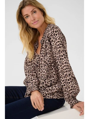 Cream Bluzka w kolorze karmelowo-czarnym rozmiar: 38