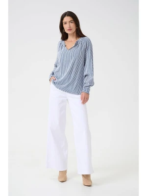 Cream Bluzka w kolorze niebiesko-białym rozmiar: 44