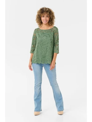 Cream Bluzka w kolorze zielonym rozmiar: XXL