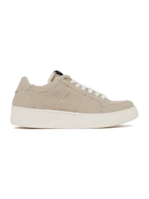 Cream Denim Trampki Saint Sneakers