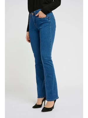 Cream Dżinsy - Flared fit - w kolorze niebieskim rozmiar: W27/L30