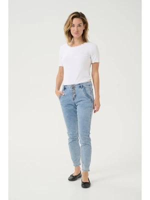 Cream Dżinsy "Sorya" - Skinny fit - w kolorze błękitnym rozmiar: W34/L28